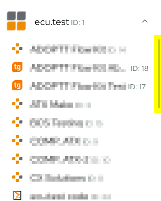 ProjectNavigationWithScrollbar