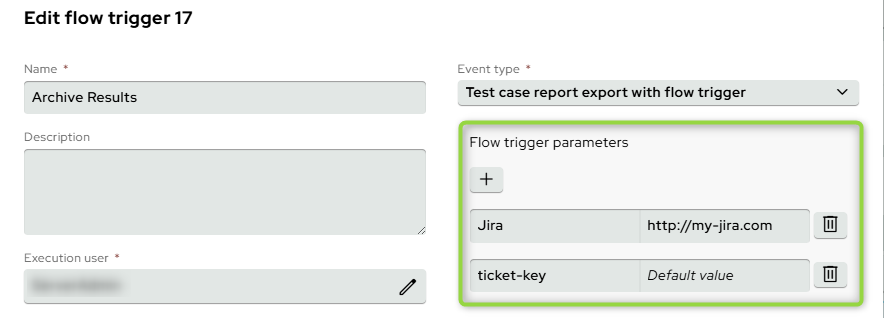 AddParameterToTrigger