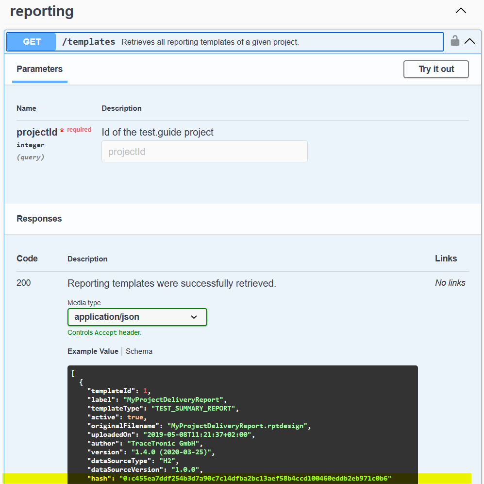 PdfHomologationTemplateHashTraceabilityViaAPI
