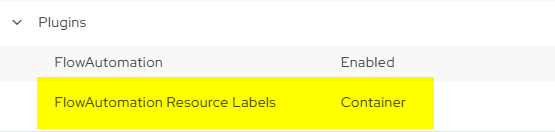 TRM Flow Label