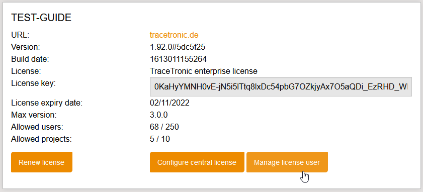 ClusterLicenseUserManagement