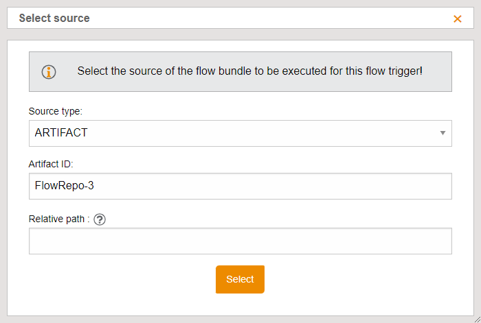 FlowTriggerArtifactSourceDialog